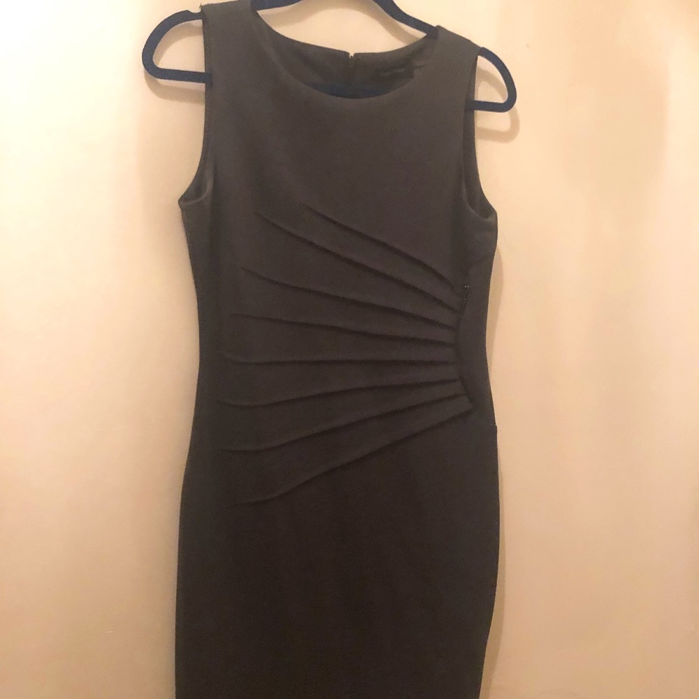 Grey Sheath Dress, Size 8